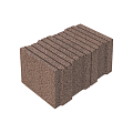 МП Керамзитобетонный блок стеновой Polarit Comfort 400 половинка (Паллет 48 шт/0,7296 м3)